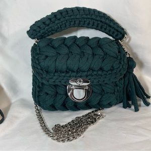 Tshirt yarn marshmallow handbag